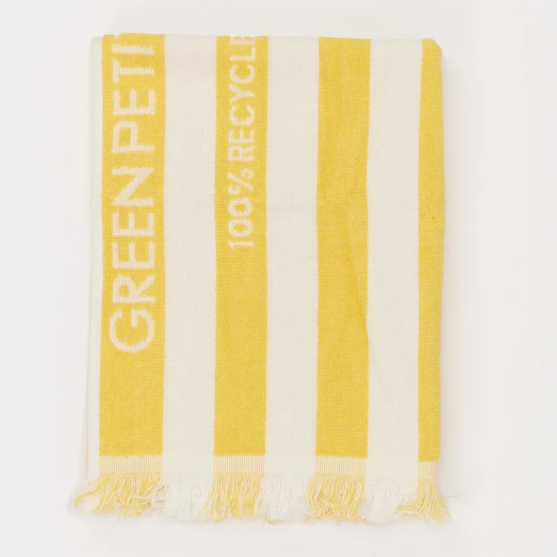 Espadrij l´originale Handtuch "DELMORE FIT TOWEL - Green Petition" KLEIN