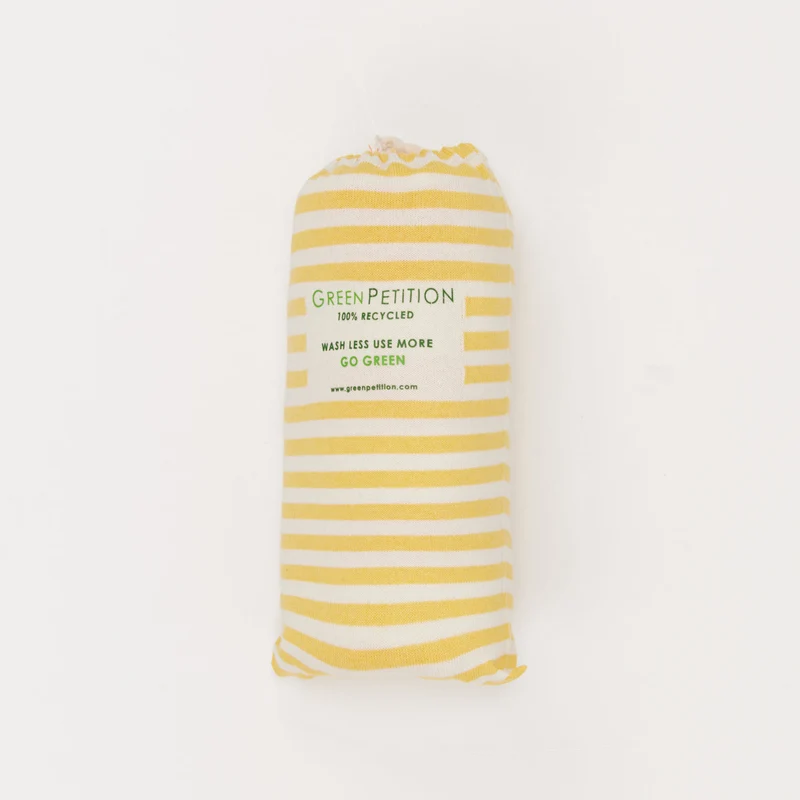Espadrij l´originale Handtuch "DELMORE FIT TOWEL - Green Petition" KLEIN