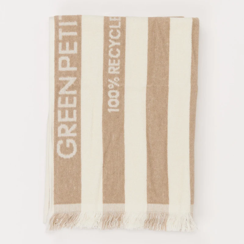 Espadrij l´originale Handtuch "DELMORE FIT TOWEL - Green Petition" KLEIN