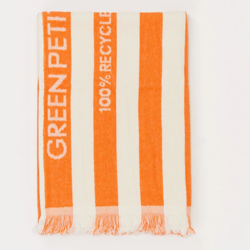 Espadrij l´originale Handtuch "DELMORE FIT TOWEL - Green Petition" KLEIN