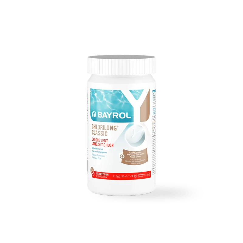 BAYROL Chlorilong® CLASSIC langsamlösliche Chlortabletten für Pools