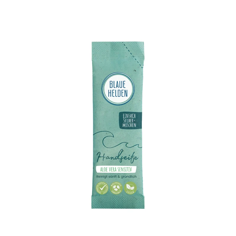 Blaue Helden Handseife Nachfüllpulver "Aloe Vera" 20 g