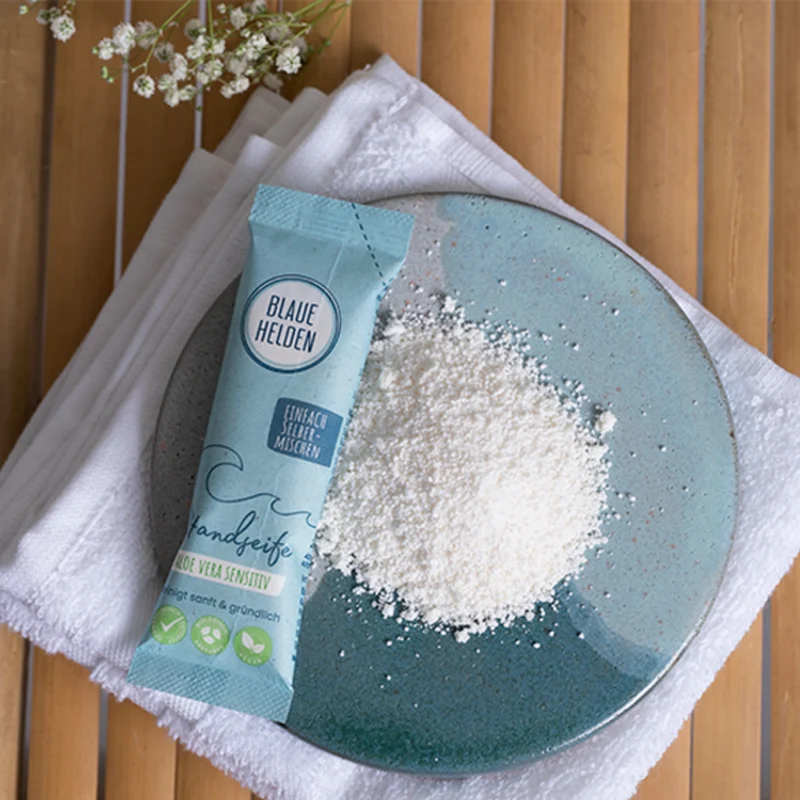 Blaue Helden Handseife Nachfüllpulver "Aloe Vera" 20 g