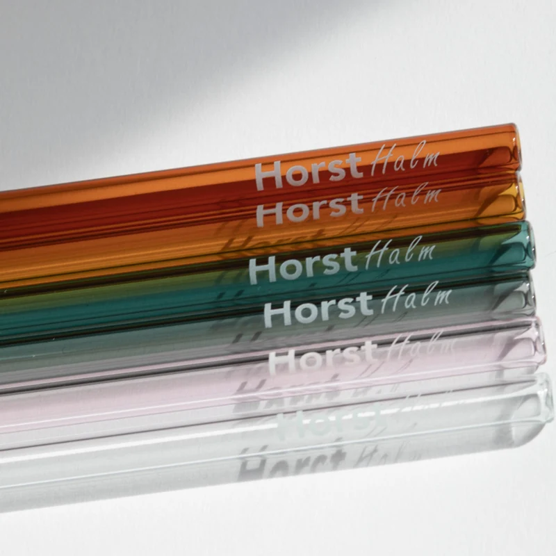 Horst Halm Mehrwegtrinkhalme aus Glas
