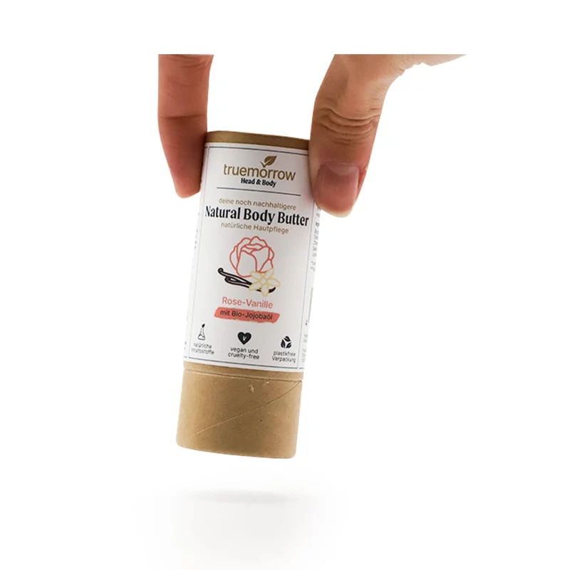 truemorrow Natural Body Butter "Rose-Vanille" 45 g