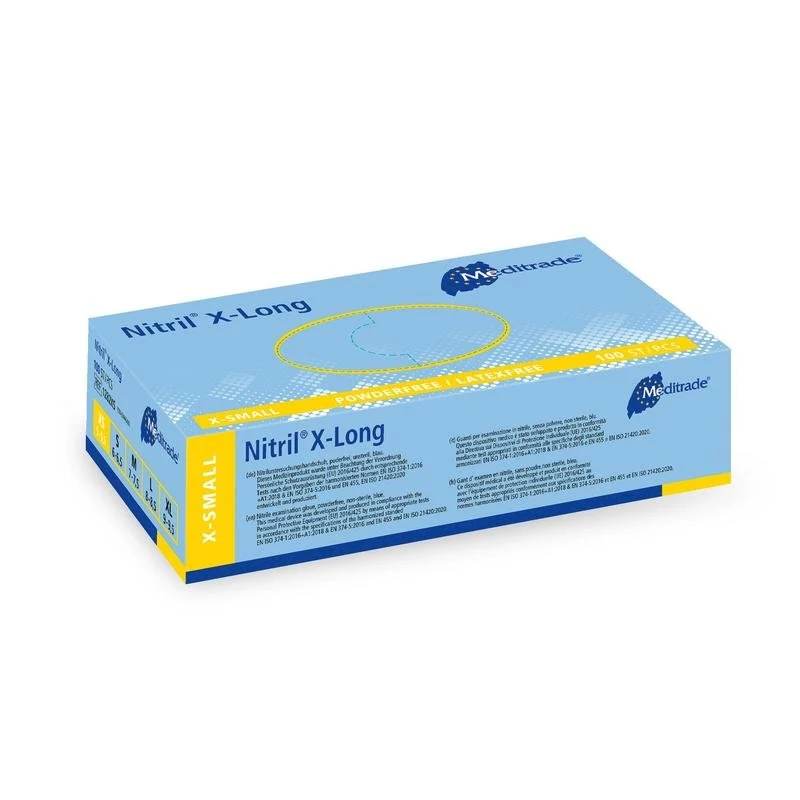 Nitril© 3000 X-Long Blue / Nitril x-long | Packung (1 Stück)