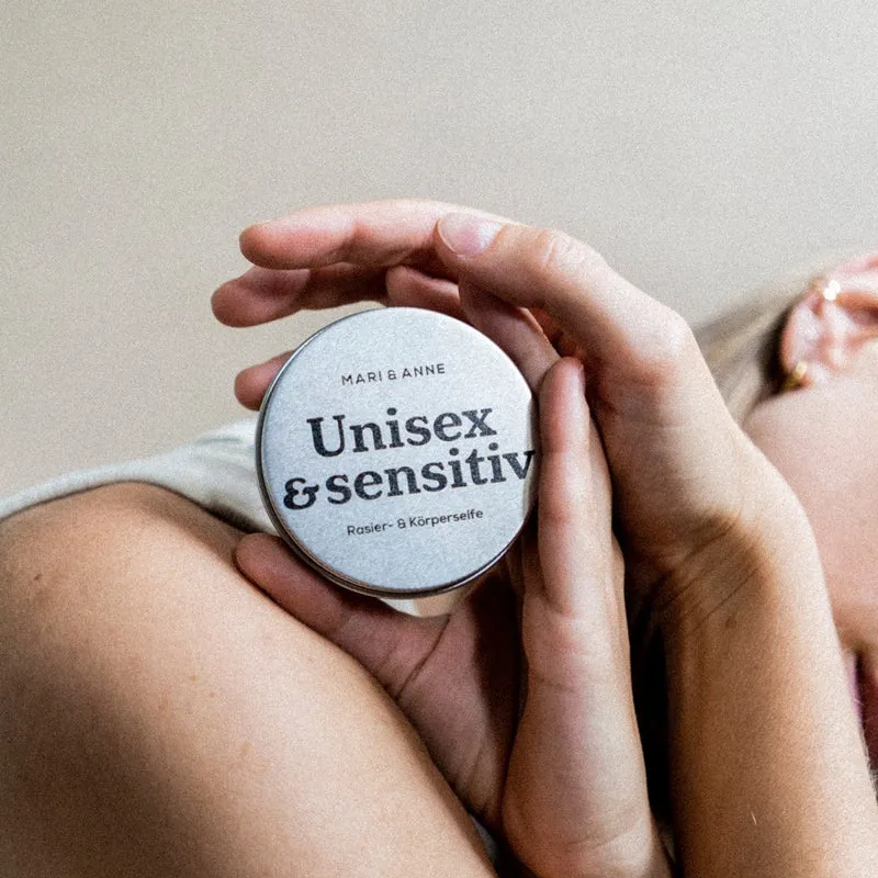 MARI&ANNE Rasierseife "Unisex und Mehr" 20g - Mit Dose