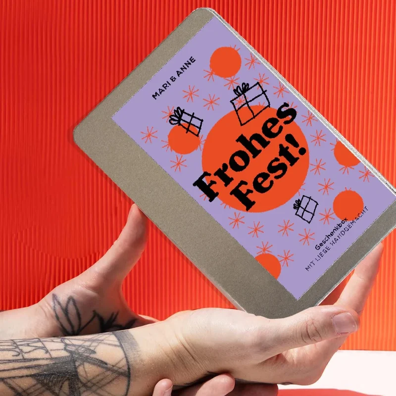MARI&ANNE Geschenkbox Frohes Fest