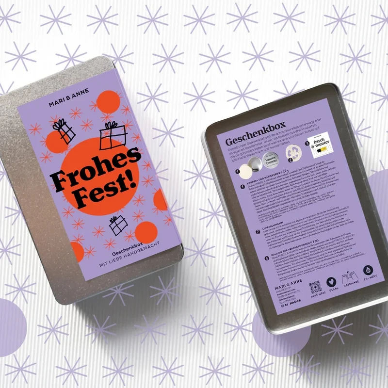 MARI&ANNE Geschenkbox Frohes Fest
