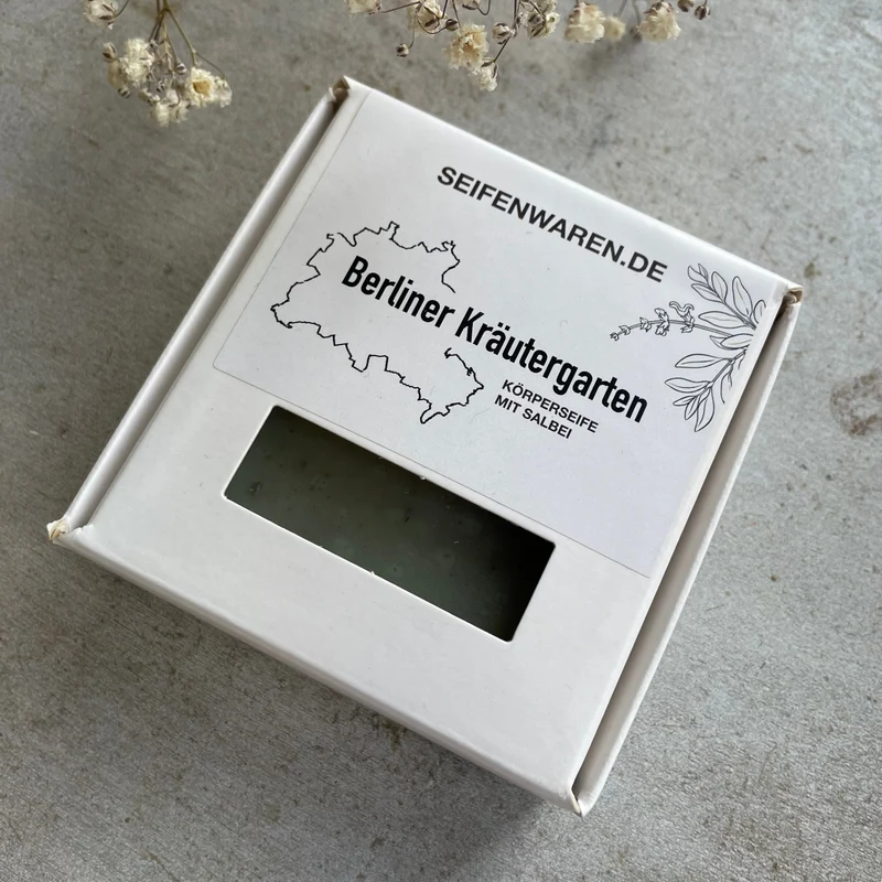 Sapoluna Seife "Berliner Kräutergarten"