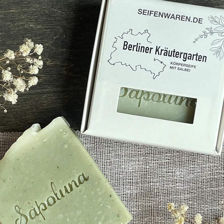 Sapoluna Seife "Berliner Kräutergarten"
