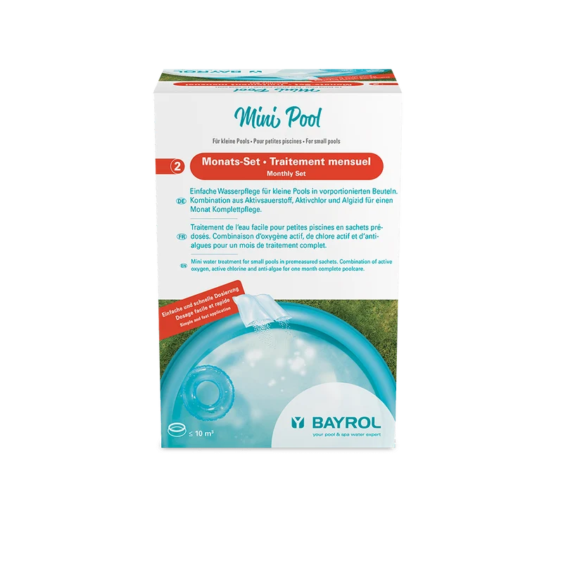 BAYROL Mini Pool & Spa Monats-Set 0,6 kg Dauerdesinfektion Monats Komplettpflege | Dose (600 g)