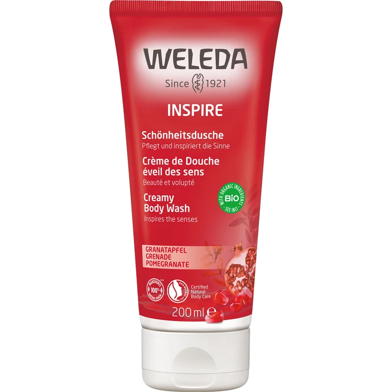 Weleda Duschgel Vorteilspack "Granatapfel Schönheitsdusche" 2x 200 ml