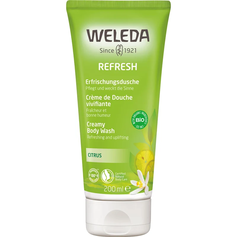 Weleda Duschgel Vorteilspack "Citrus Erfrischungsdusche" 2x 200 ml