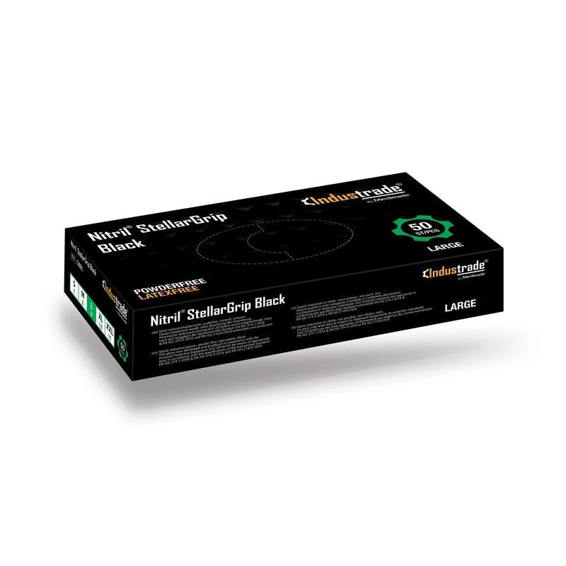 Nitril StellarGrip black (50 Stk.)