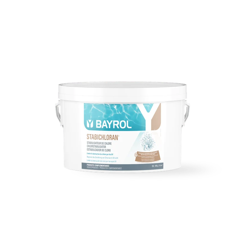 BAYROL Stabichloran® 3 kg Verhinderung von Chlorverlusten und Sonneneinstrahlung | Eimer (3 kg)