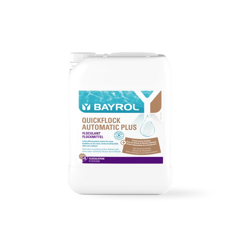 BAYROL Quickflock Automatic Plus 20 L Flüssiges Flockungsmittel | Kanister (20 l)