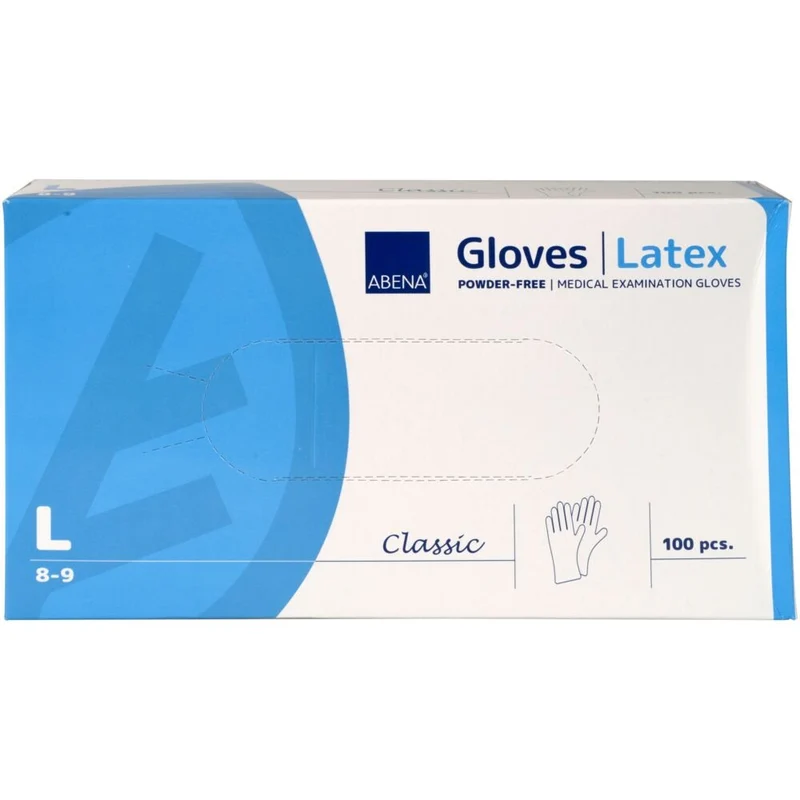 Latex-Handschuhe Classic, Puderfrei, Glatt ,Natur