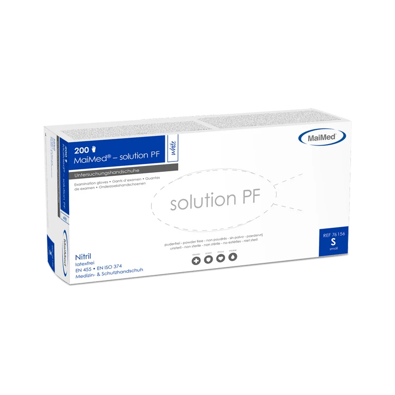 MaiMed-solution PF Nitril-Handschuhe zu 200 St./Box
