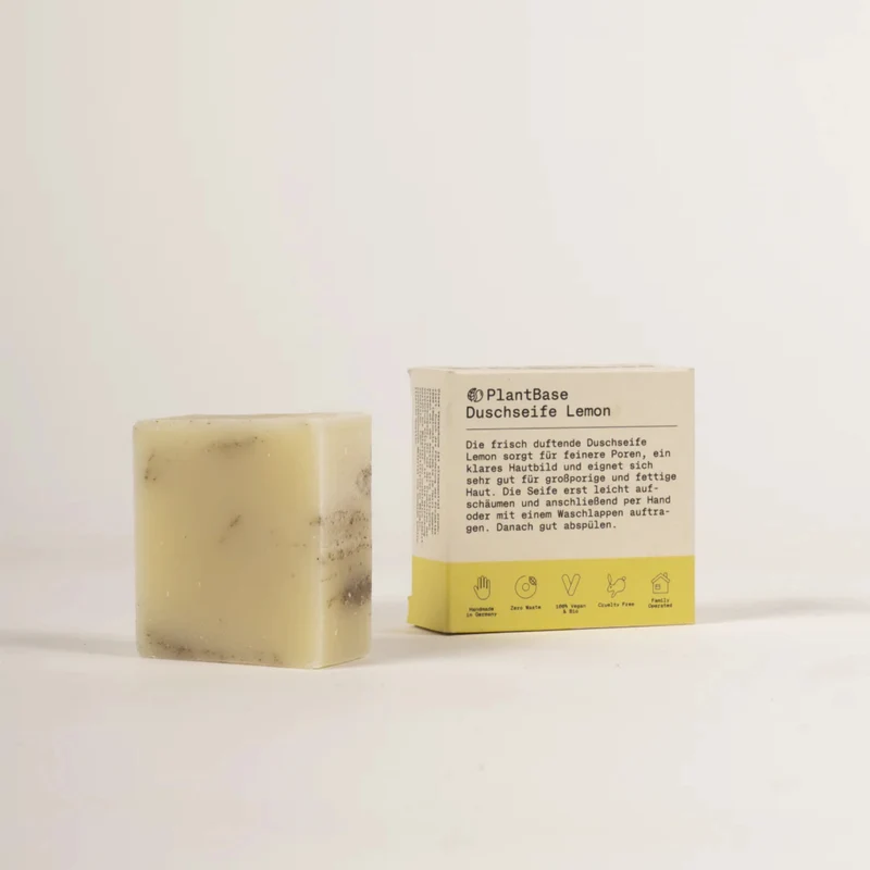 PlantBase Duschseife "Lemon" 100 g