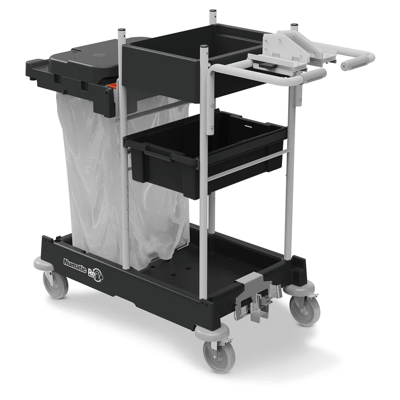 Numatic Reinigungswagen SM-5 (SM-1705 C/W Halterung NUC244/TTB420) | Packung (1 Stück)