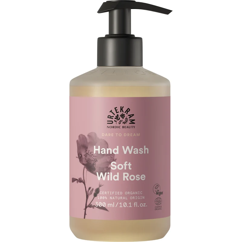 Urtekram Flüssige Handseife "Soft Wild Rose" 300 ml