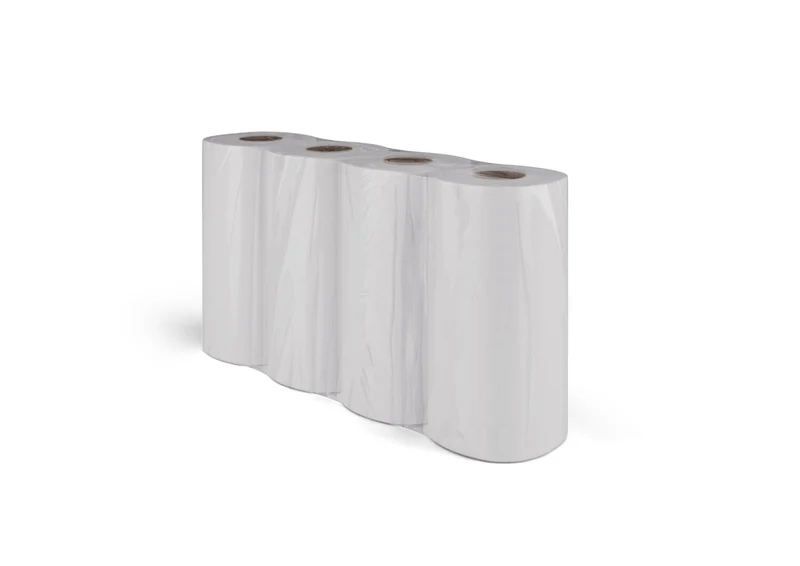 KITCHEN TOWEL - neutral, 3-ply, white, 64 sheet, 8x4 rolls | Karton (8 Packungen)