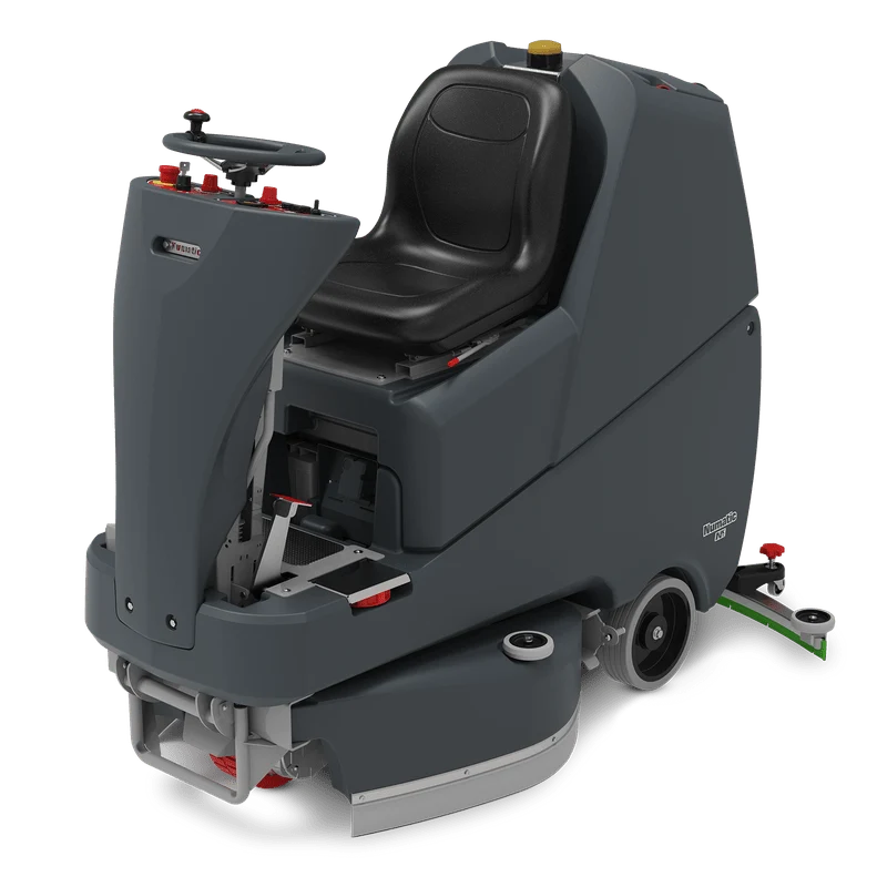 Numatic Aufsitz-Scheuersaugmaschine TVL850/300T inkl. Ladegerät und TenTec-Bürsten rot | Packung (1 Stück)