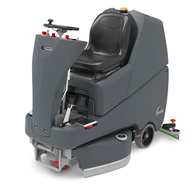Numatic Aufsitz-Scheuersaugmaschine TRL720/250T inkl. Ladegerät und TenTec-Bürsten rot | Packung (1 Stück)
