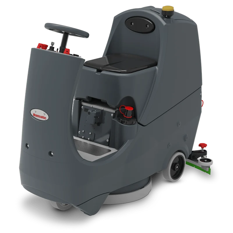 Numatic Aufsitz-Scheuersaugmaschine CRL8055T inkl. integriertem Ladegerät u. TenTec-Bürste | Packung (1 Stück)