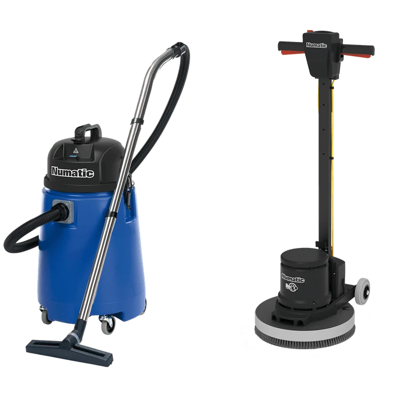 Numatic ESM-Set 5C HFM-1515R + SC-Bürste + Wassersauger WV-800-2 | Packung (1 Stück)