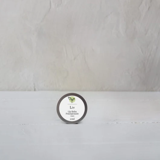 YUKA natural cosmetics "Liv" Lip Balm Pomegranate
