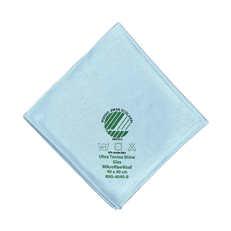 Numatic Ultra Shine Tentax Glas TBS, 40 x 40 - blau | Packung (1 Stück)