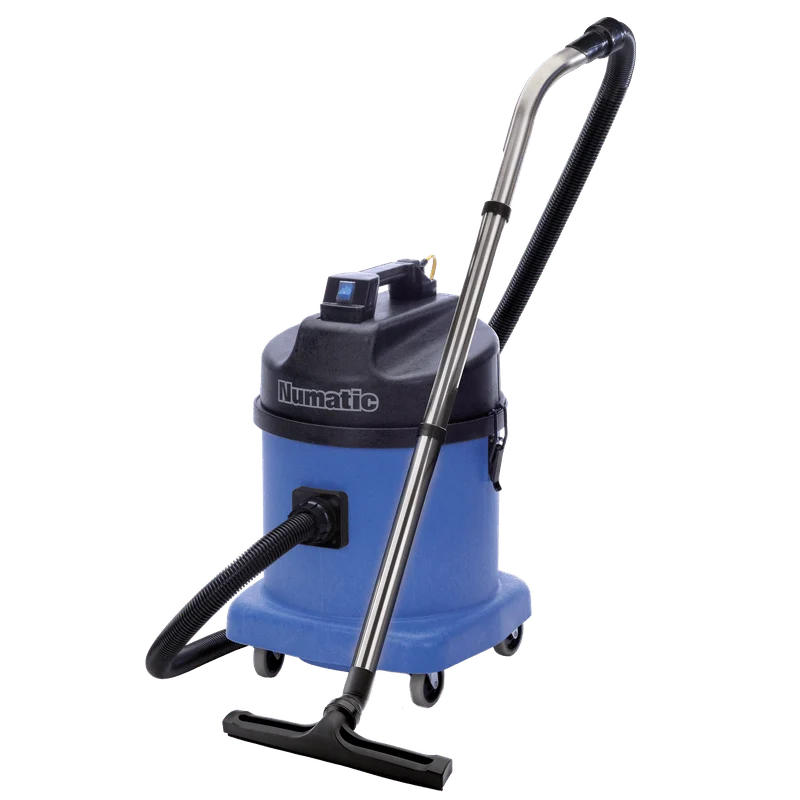 Numatic Wassersauger WVD570-2, blau/schwarz, Edelstahl-Prallblech, inklusive Zubehörset BS7, 38 mm | Packung (1 Stück)