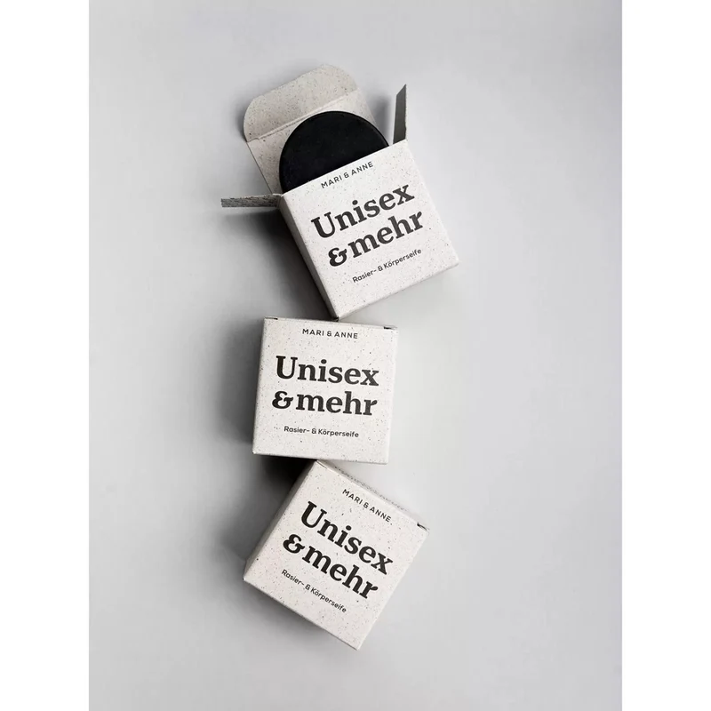 MARI&ANNE Rasierseife ohne Dose "Unisex und Mehr"