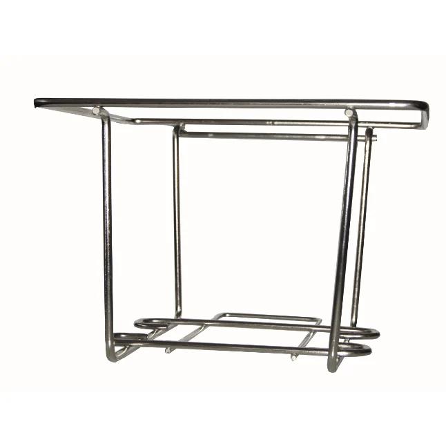 Dr. Schnell Edelstahl Kanisterwandhalter für 10 Liter Kanister, 210x235x175 mm | Packung (1 Stück)