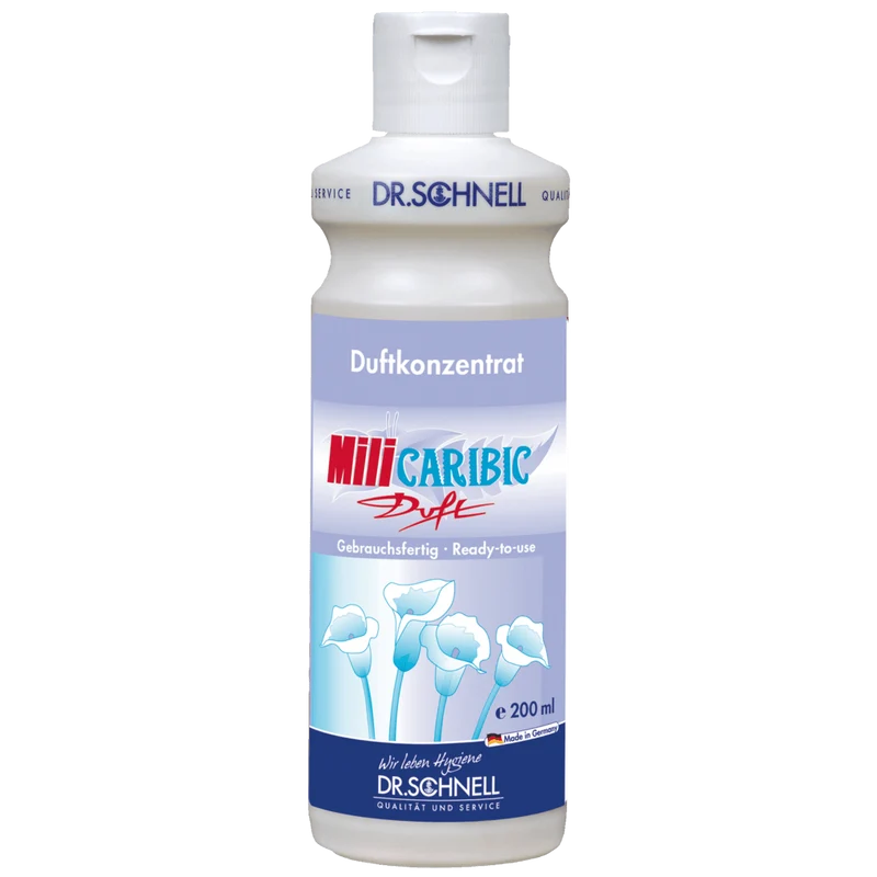 Dr. Schnell MILI CARIBIC DUFT Raumfrische, Duftkonzentrat mit Sommerbrise | Flasche (200 ml)