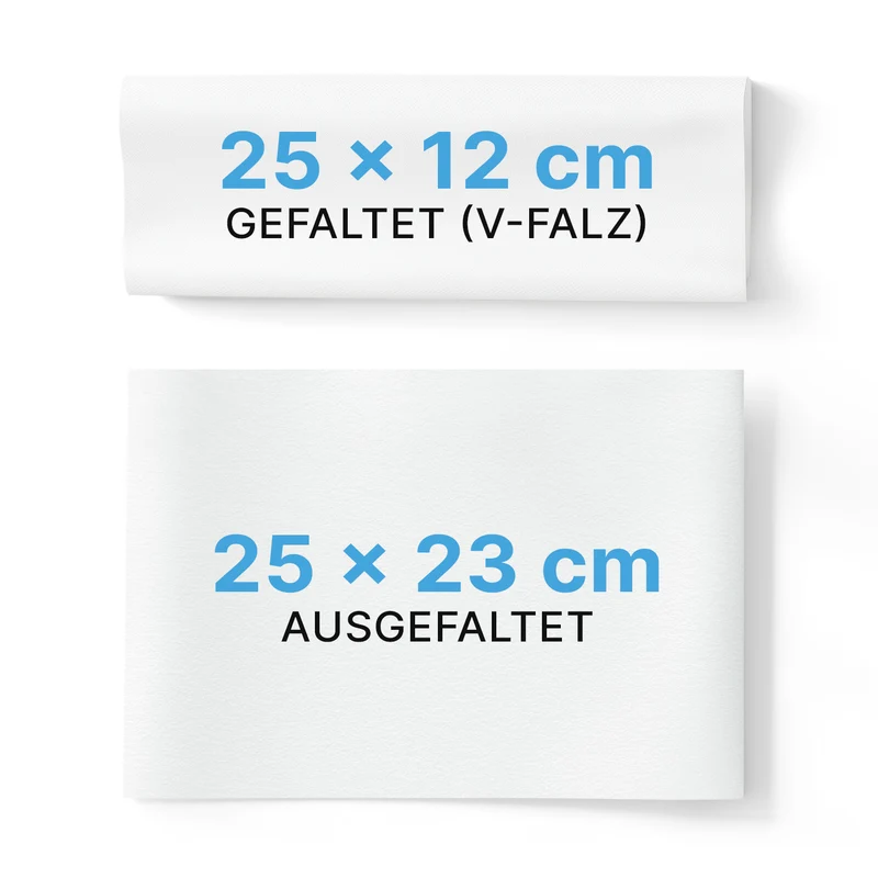 ARNOMED PAPIERHANDTÜCHER 25 x 23 cm | V-FALZ