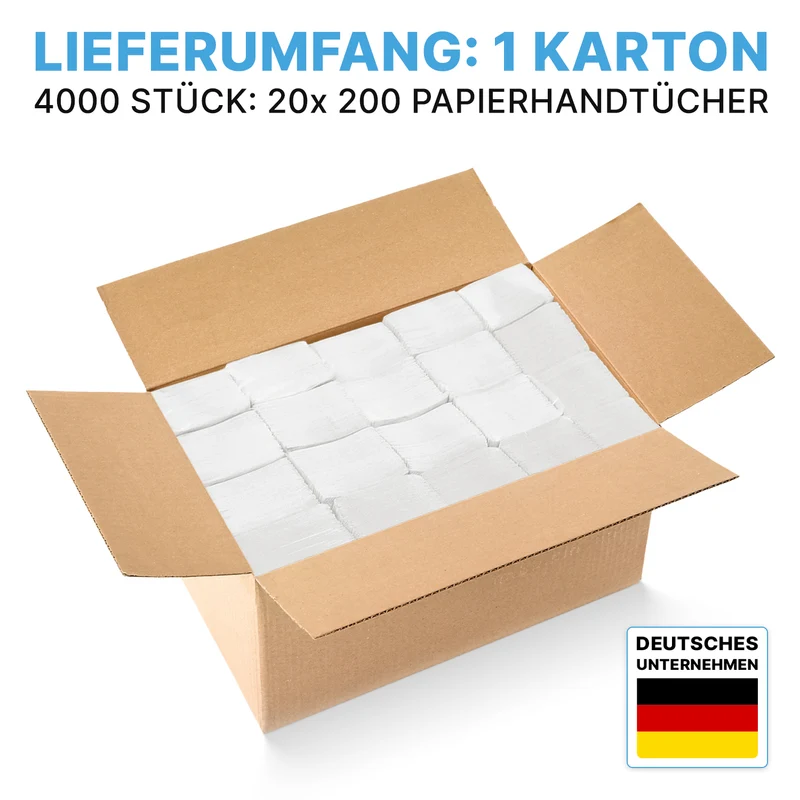 ARNOMED PAPIERHANDTÜCHER 25 x 23 cm | V-FALZ