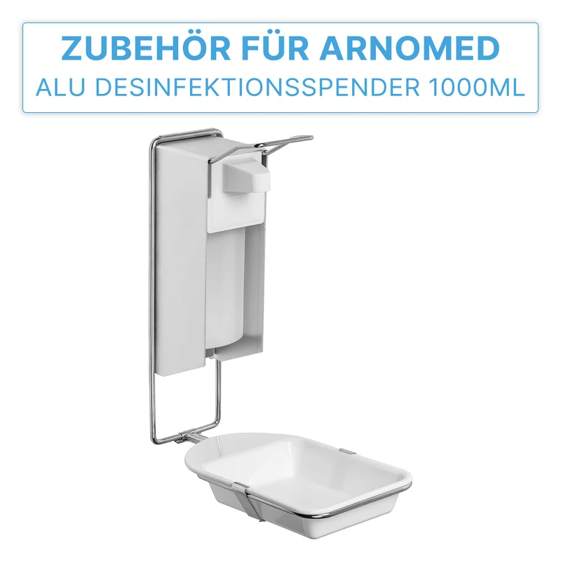 ARNOMED DISPENSER TROPFSCHALE Auffangschale/Tropfschale für ARNOMED DISPENSER Seifen- und Desinfektionsmittelspender