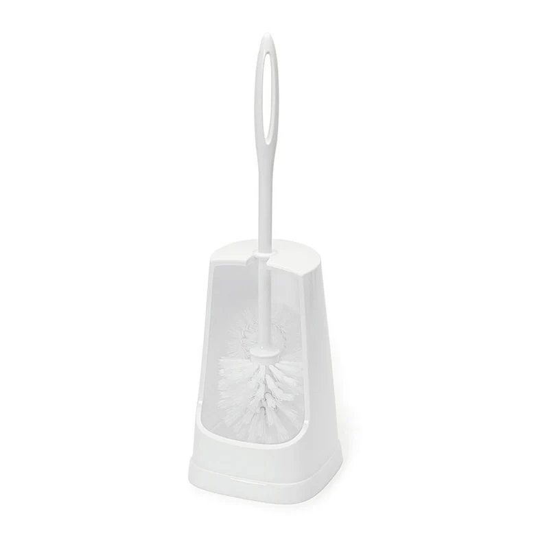 Nölle Profi Brush WC-Garnitur, Ständerform, Ø 75 mm, weiße PP-Borste | 1 Stück