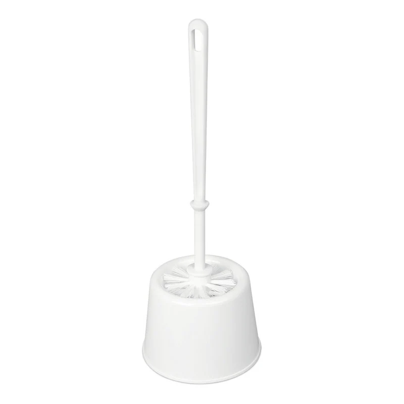 Nölle Profi Brush WC-Garnitur, Ø 75 mm, weiße PP-Borste, schwarz Schmutzzone | 1 Stück