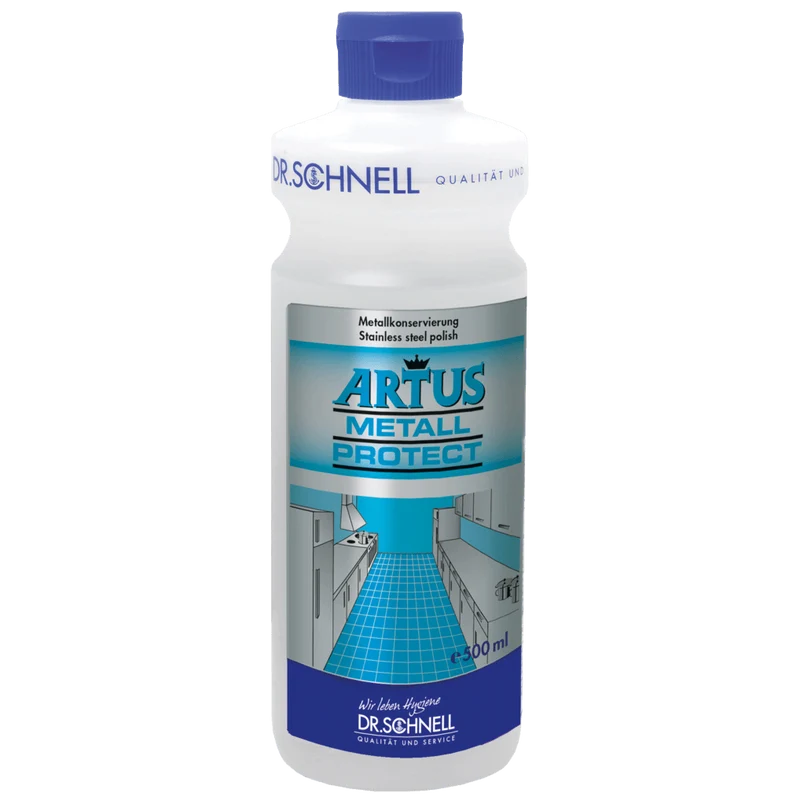 Dr. Schnell ARTUS METALL PROTECT, gebrauchsfertige Metallkonservierung für Oberflächen, Gebäudereinigung | Flasche (500 ml)