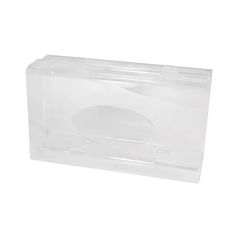 Einmalhandschuh Spender, Handschuh-Dispenserhalter, 250 x 135 x 55-90 mm, transparent, milchig, Acryl | 1 Stück