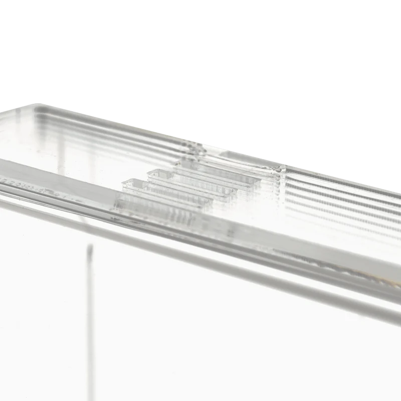 Einmalhandschuh Spender, Handschuh-Dispenserhalter, 250 x 135 x 55-90 mm, transparent, milchig, Acryl | 1 Stück