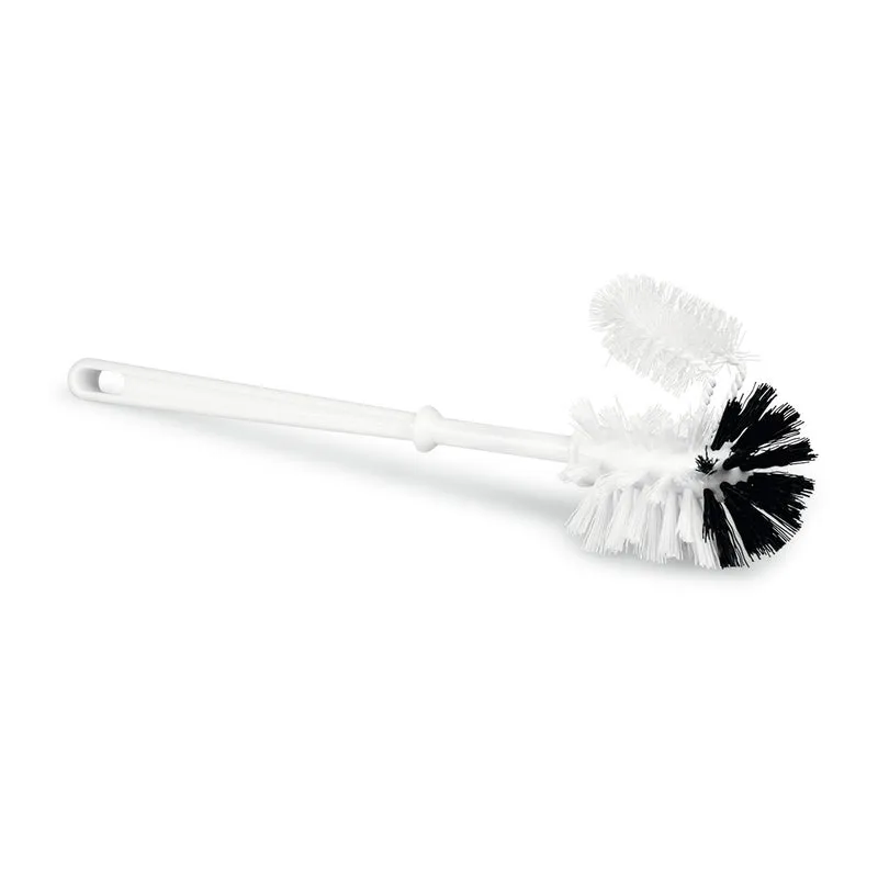 Nölle Profi Brush WC-Bürste mit Randreiniger, 38 cm, PP-Borste | 1 Stück