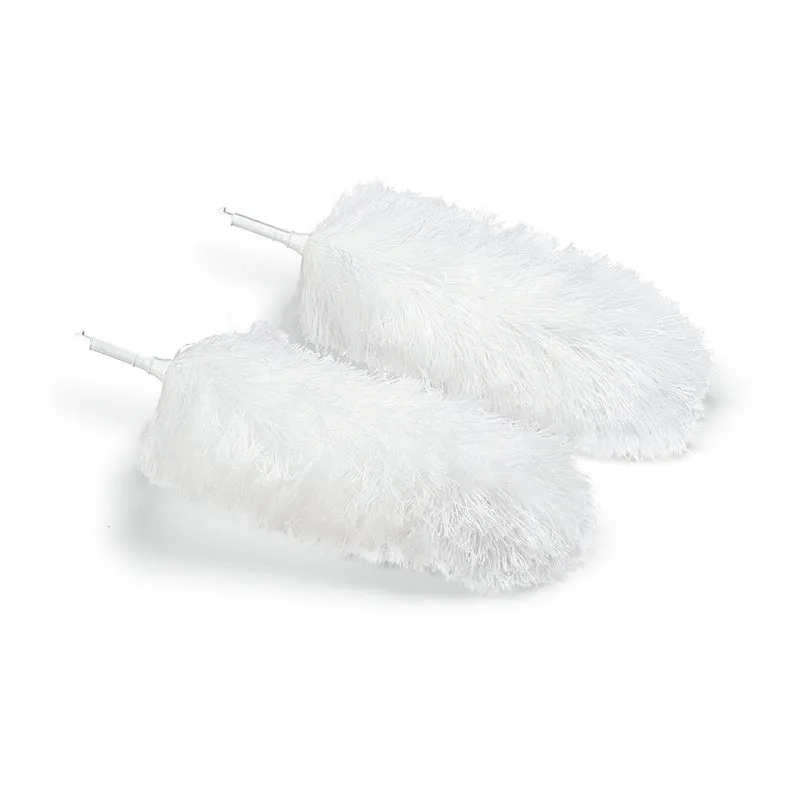 Nölle Profi Brush Microfaser Staubwedel Ersatzköpfe 40 cm, 2er Set | 1 Stück