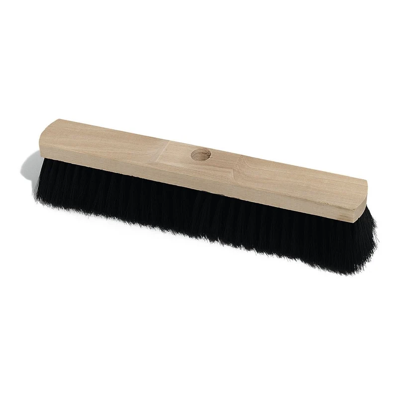 Nölle Profi Brush Saalbesen Qualitätsmischung Sattelholz mit Stielloch