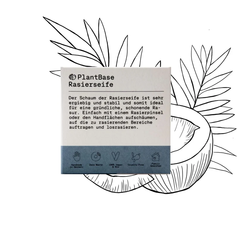 PlantBase Rasierseife