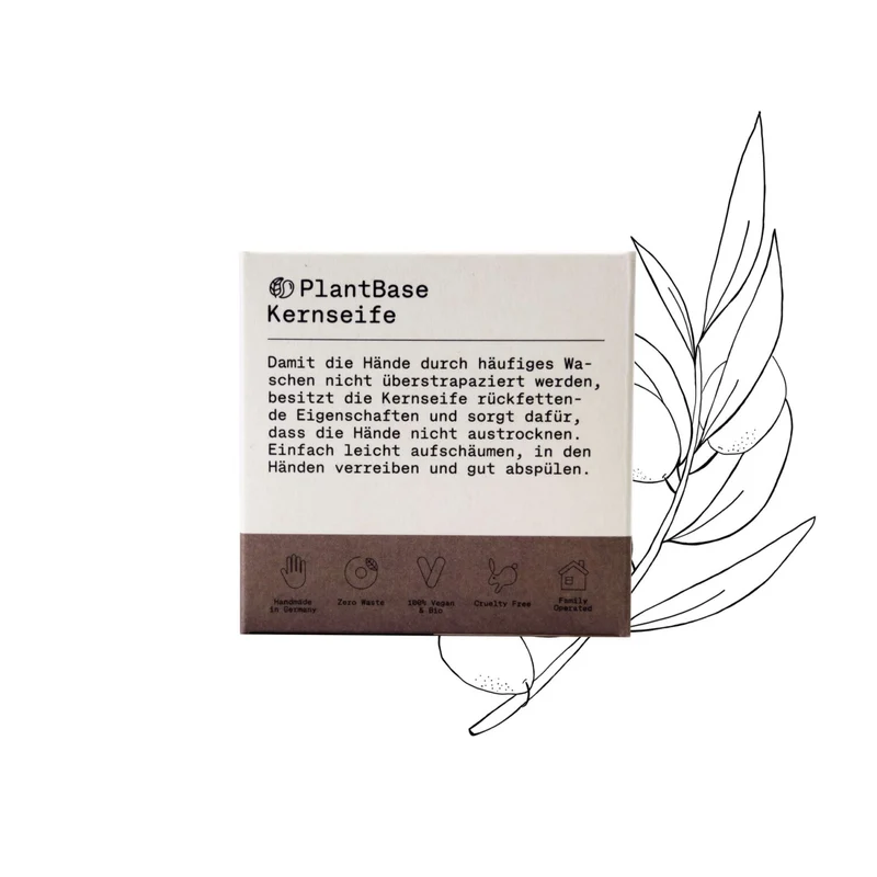 PlantBase Kernseife 100 g